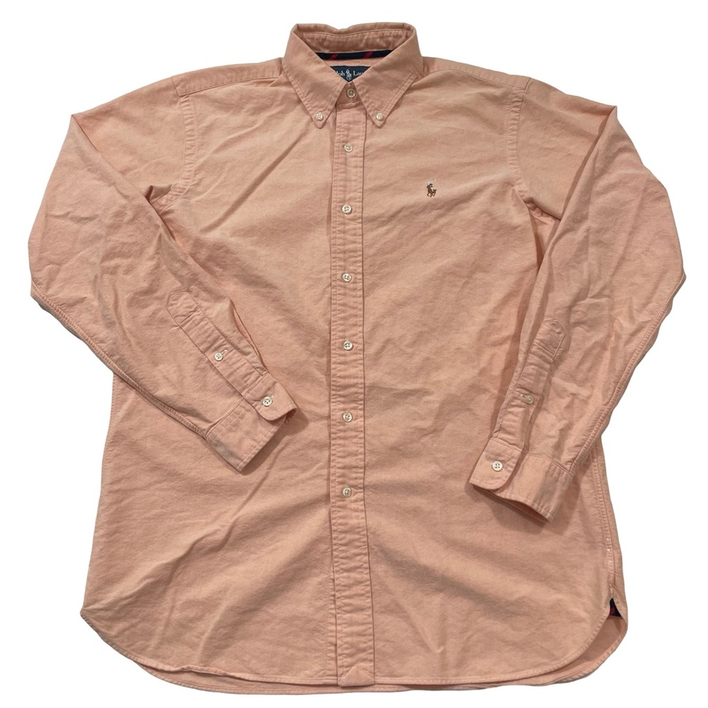 Ralph Lauren Peach colored Size M Button-Up Shirt (Retail $75)